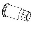 Футорка правая N56, шт